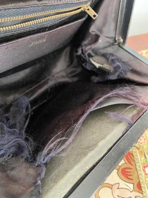 Vintage Jana CARPET BAG FLORAL ROMANCE TAPESTRY NEEDLEPOINT