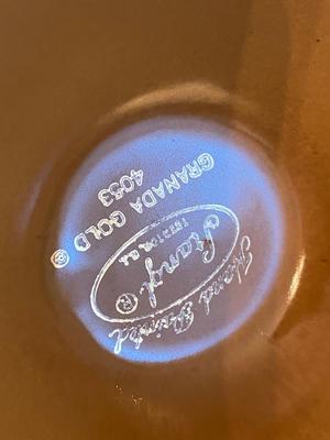 Vintage Stangl Hand Painted Granada Gold Ceramic Vase/Pitcher