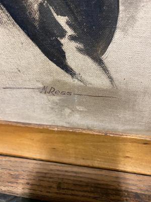 VIntage Bette Davis painting