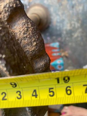 Vintage cast iron column