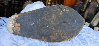 Antique Duck Decoy Carved Wood, Head Swivels Duck #2