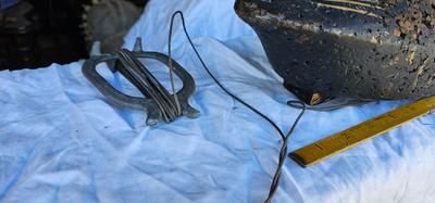 Antique Duck Decoy 14" long, Cork? #1