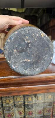 Tall Vintage Pottery vase with Beautiful Texture and Nuances of Color