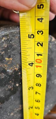 Tall Vintage Pottery vase with Beautiful Texture and Nuances of Color