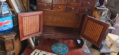 Antique Korean 16 Drawer Apothecary Herbal Medicine Chest!