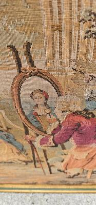 Framed French Style Tapestry