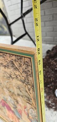 Framed French Style Tapestry