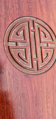 Asian Jewelry Box Lined in Bright Turquoise Silk 1970s Chinoiserie Hollywood Regency