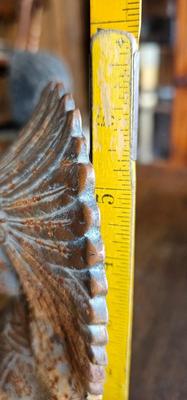 Native American Chief with Head dresses Book Ends Vintage