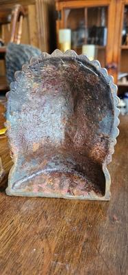 Native American Chief with Head dresses Book Ends Vintage