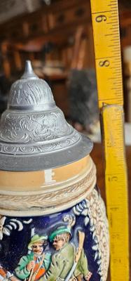 Vintage Beer Stein #3043 "Hunters Farewell"