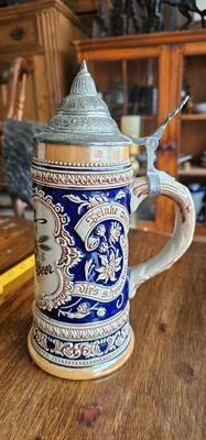 Vintage Olympia Beer Bavarian Style Stein Tumwater West Germany