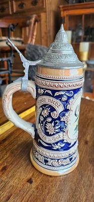Vintage Olympia Beer Bavarian Style Stein Tumwater West Germany