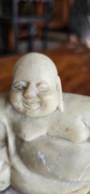 Small Chinese Carved Soapstone Buddha