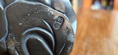 Heavy Bronze Japanese Sculpture of Laozi Early 20th century Okimono