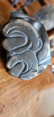 Heavy Bronze Japanese Sculpture of Laozi Early 20th century Okimono