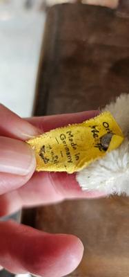 Vintage Steiff "Nightcap" Cat Mohair