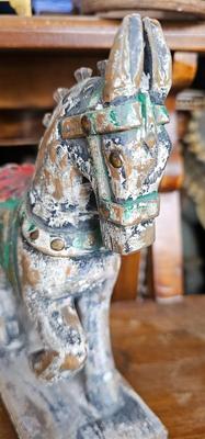 Small Carved Horse made in India