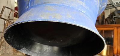 Antique "Cowboy" Hip Bath Original Painted Finish