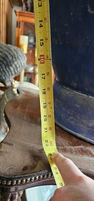 Antique "Cowboy" Hip Bath Original Painted Finish