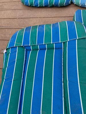4-PATIO CHAIR CUSHIONS