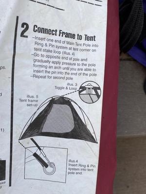 SMALL TENT, TRAVEL FOLDING CHAIRS, RIDGE REST SLEEP MATS