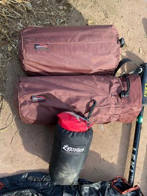 LEKI TREK WALKING STICKS, INSULATED SLEEPING AIR CORES, RAIN PONCHOS AND MORE!