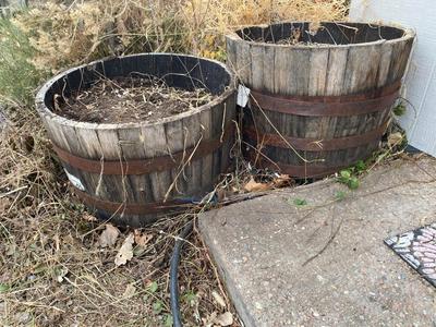 2-BARREL PLANTERS