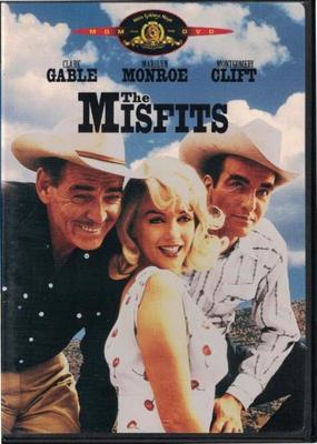“The Misfits”, DVD movie. The last screen roles for Gable and Monroe. 1961.