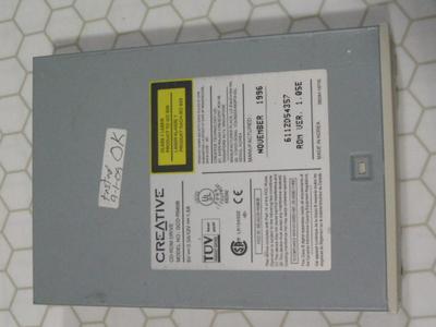 Creative 8x CD drive. read/write drive, tested OK