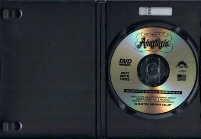 “The Secret of Anastasia”, DVD feature animated movie,
