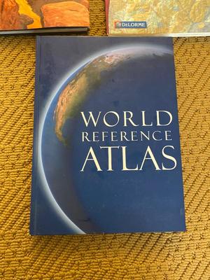 WORLD ATLAS REFERENCE, LIFE MAGAZINE “HEAVEN ON EARTH” BOOK & COLORADO ATLAS AND GAZETTEER