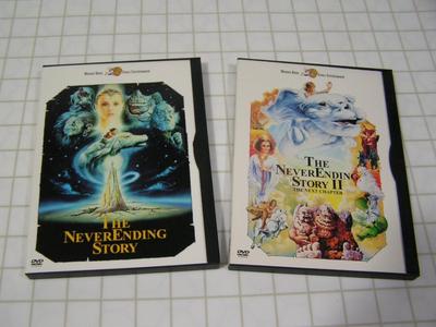 Lot of 2. The NeverEnding Story AND The NeverEnding Story II, DVD movies,