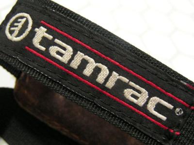 TAMRAC camera strap with suede leather.