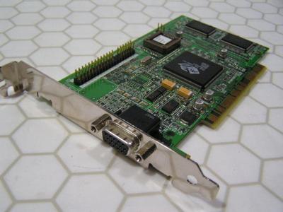 ATI PCI 3D Rage Pro Turbo 8mb VGA video card for IBM compatible PC