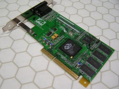 ATI AGP 3D Rage Pro Turbo 8mb VGA video card for IBM compatible PCs
