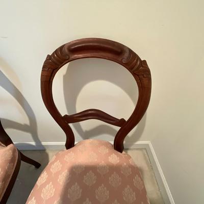 UBL1254 Set of 5 Antique Victorian Dining Chairs