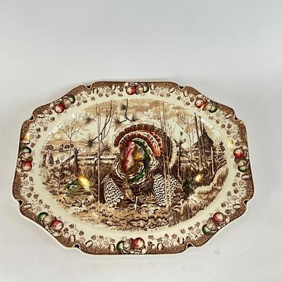 D1279 Large Oval Turkey Platter by Johnson Brothers