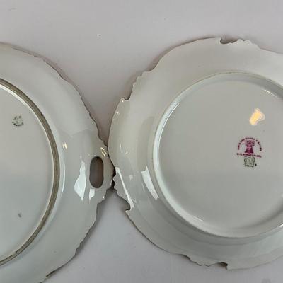 D1282 Antique rosenthal Bavaria Serving Plate Set
