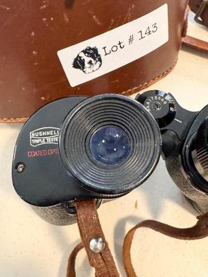 Vintage Bushnell 6x30 Featherlight Binoculars with Case