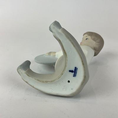 L1303 Lladro Boy with Cymbal Figurine