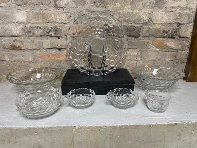 American Pattern Pressed Glass Lot