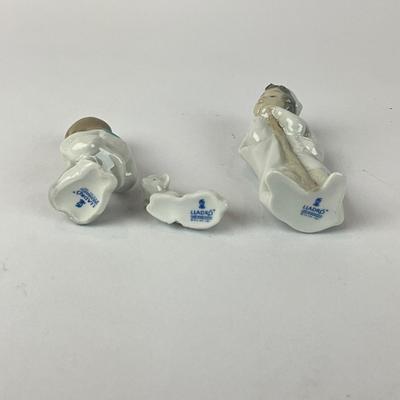 L1314 Lladro Mini Shepard, Lamb , Boy Ornament Set