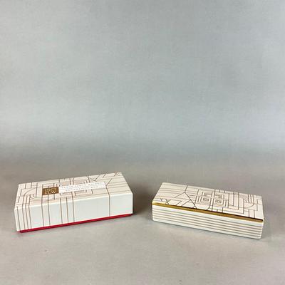 L1323 Decorative Porcelain Frank Lloyd Wright 150th Anniversary Limited Edition Box 1139/1500