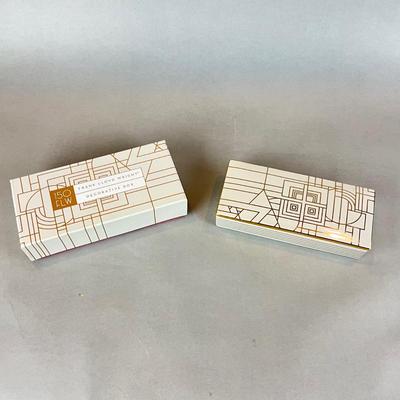L1323 Decorative Porcelain Frank Lloyd Wright 150th Anniversary Limited Edition Box 1139/1500