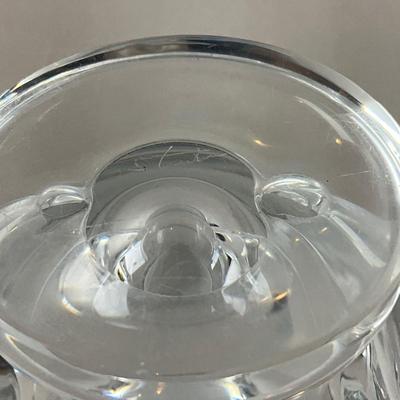 L1333 Vintage Steuben Crystal Vase by George Thompson