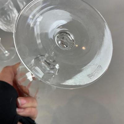 L1338 Set of Six WATERFORD Crystal Curraghmore Wine Goblets