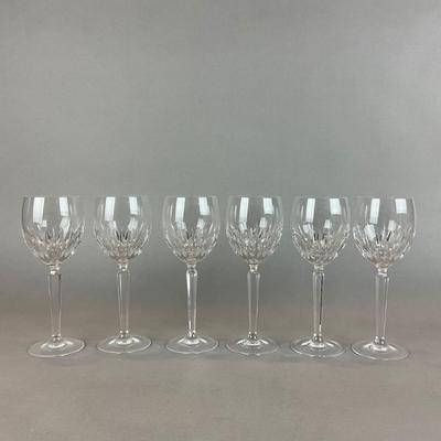 L1339 Set of Six Waterford Wynnewood Wine Goblets