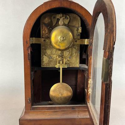 SR1342 Antique 18th Century English Mantel Clock
