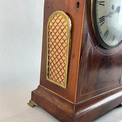 SR1342 Antique 18th Century English Mantel Clock